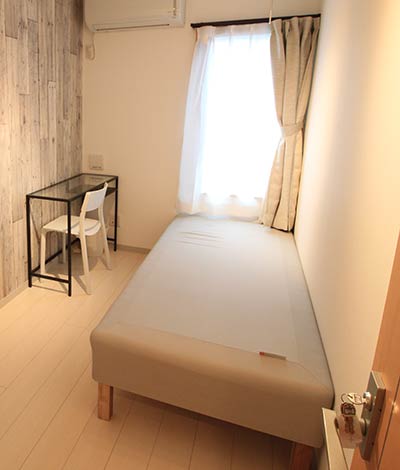 A share house room in Tokyo
